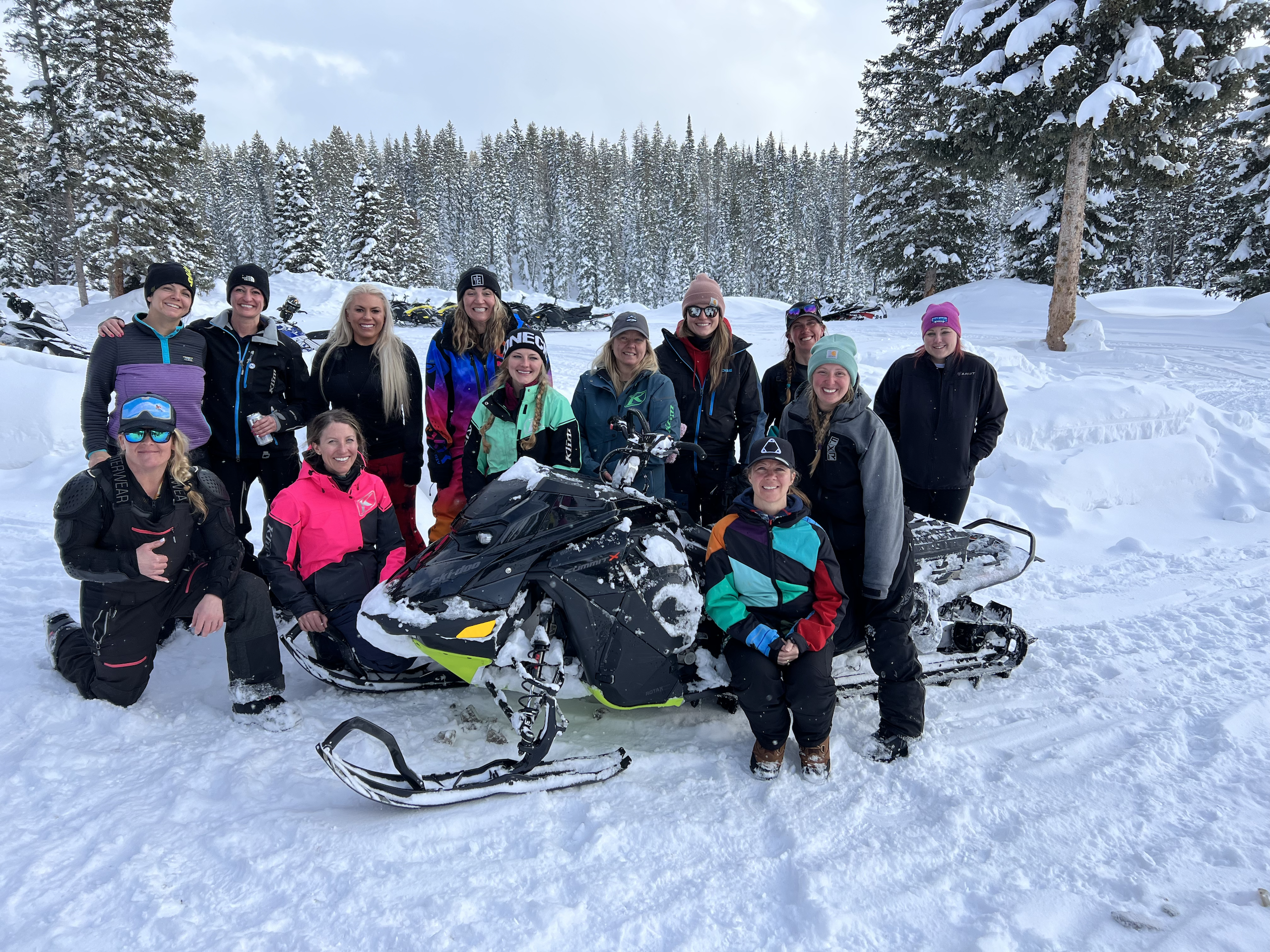 planning a snowmobile riding clinic or trip